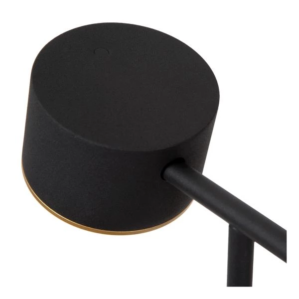 Lucide GIAN - Vloerlamp - LED Dimb. - 1x9W 2700K - Zwart - detail 2